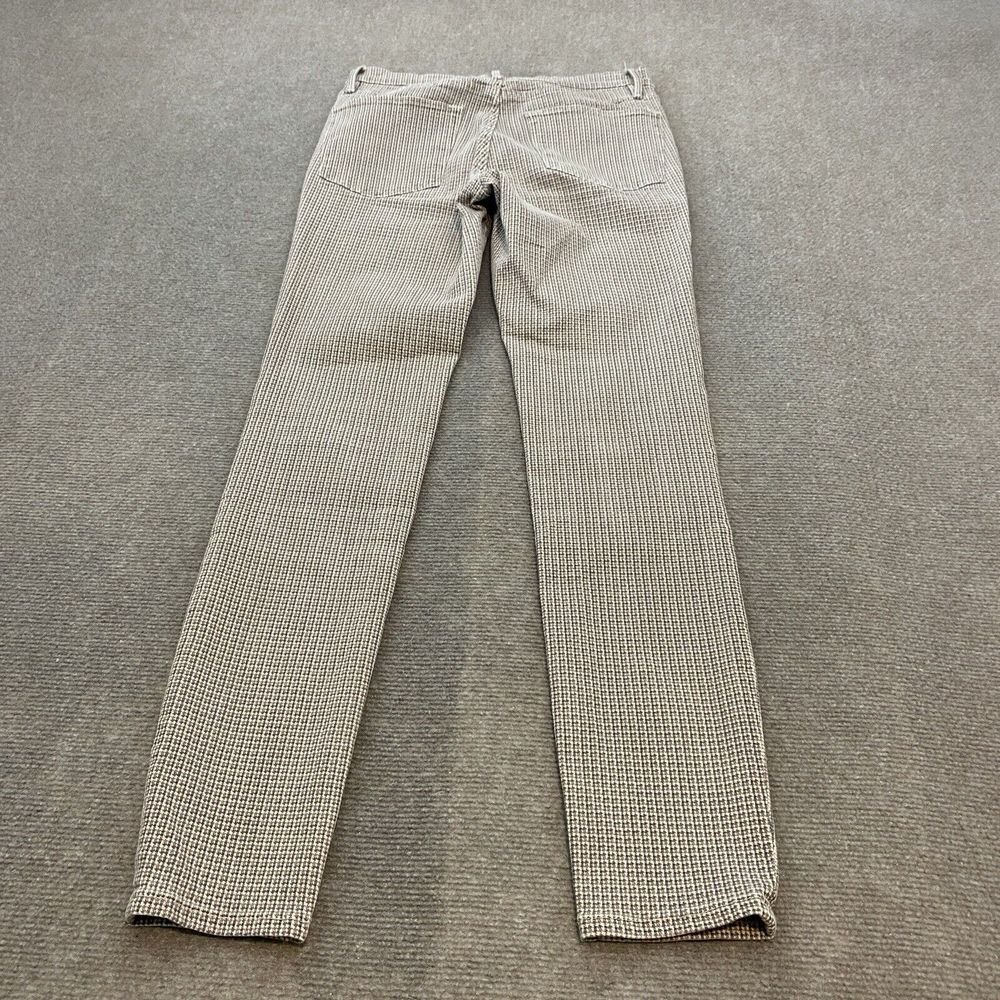 Frame Denim Le High Skinny Jeans Womens 26 Tawny Houndstooth Stretch Fits 26x29